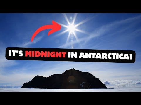 It's Midnight in Antarctica!